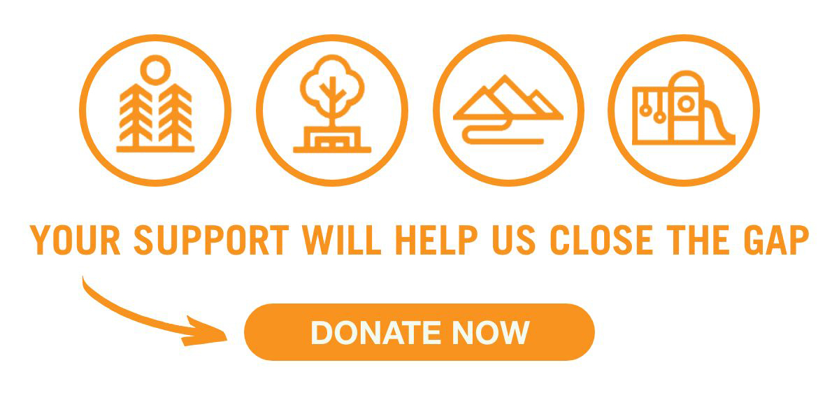 Your support will help us close the gap - Donate Now!