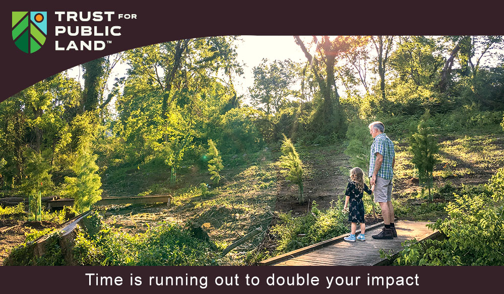 Time is running out to double your impact